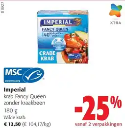 Colruyt Imperial krab Fancy Queen zonder kraakbeen 180 g aanbieding