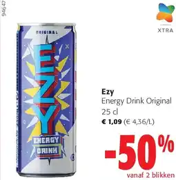 Colruyt Ezy Energy Drink Original 25 c aanbieding