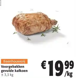 Colruyt Voorgebakken gevulde kalkoen aanbieding