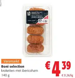 Colruyt Boni selection kroketten met ibericoham 140 aanbieding