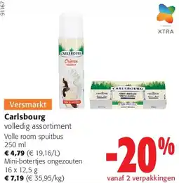 Colruyt Volle room spuitbus 250 ml aanbieding