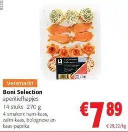 Colruyt Boni Selection aperitiefhapjes aanbieding