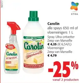 Colruyt Carolin Zeep van Marseille aanbieding