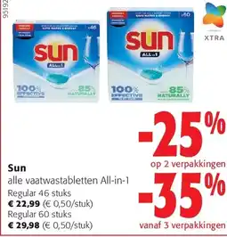 Colruyt Sun Regular 46 stuks aanbieding