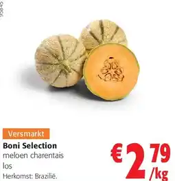 Colruyt Boni Selection meloen charentais lo aanbieding