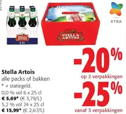 Colruyt Stella Artois aanbieding