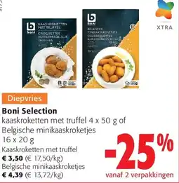 Colruyt Kaaskroketten met truffel aanbieding