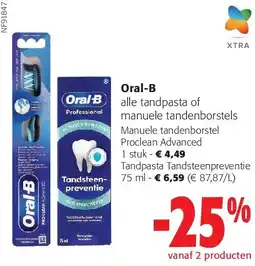 Colruyt Proclean Advanced 1 stuk aanbieding