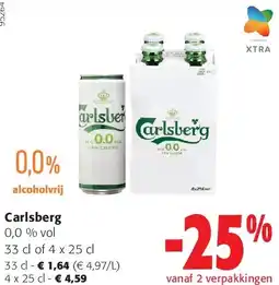 Colruyt Carlsberg aanbieding