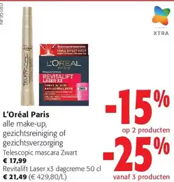 Colruyt Telescopic mascara Zwart aanbieding