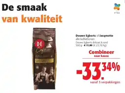 Colruyt Douwe Egberts delicaat & rond 500 g aanbieding