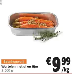 Colruyt Wortelen met ui en tijm aanbieding