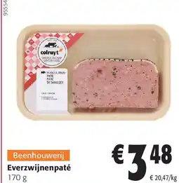 Colruyt Everzwijnenpaté aanbieding