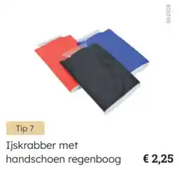 Multi bazar Ijskrabber met handschoen regenboog aanbieding