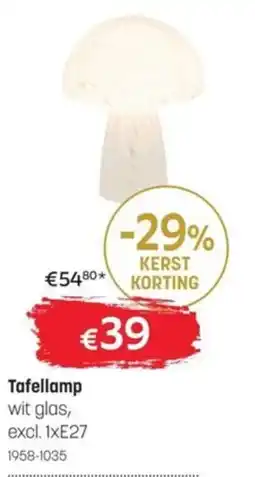 BE-Okay Tafellamp aanbieding