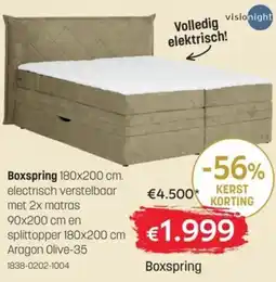 BE-Okay Boxspring aanbieding