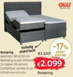 BE-Okay Boxspring aanbieding