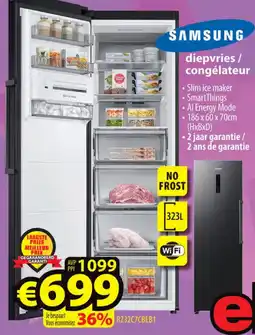 ElectroStock Samsung diepvries / congélateur aanbieding