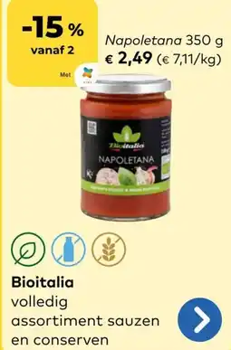 Bio Planet Bioitalia Napoletana aanbieding