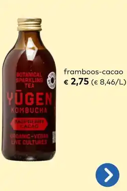 Bio Planet Yugen framboos-cacao aanbieding