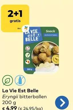 Bio Planet La Vie Est Belle Eryngii bitterballen aanbieding