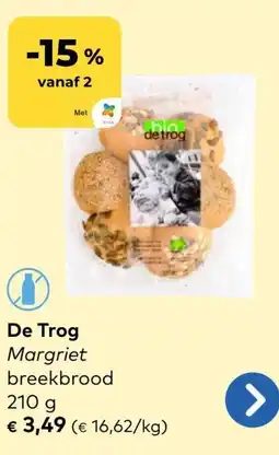 Bio Planet De Trog Margriet breekbrood aanbieding