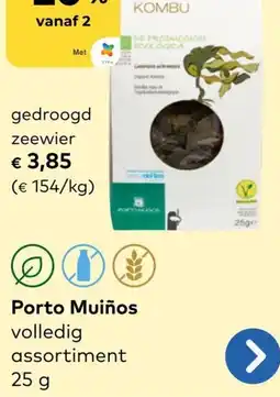 Bio Planet Porto Muiños gedroogd zeewier aanbieding