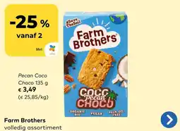 Bio Planet Farm Brothers Pecan Coco Choco aanbieding