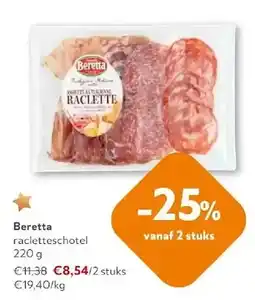 OKay Beretta racletteschotel 220 g aanbieding