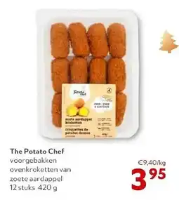 OKay The Potato Chef voorgebakken ovenkroketten van zoete aardappel 12 stuks 420 g aanbieding