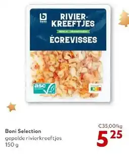 OKay Boni Selection gepelde rivierkreeftjes 150 g aanbieding