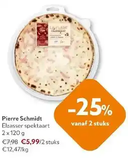 OKay Pierre Schmidt Elzasser spektaart 2x120 g aanbieding