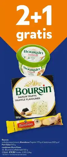 OKay Boursin truffelsmaak 150 g aanbieding