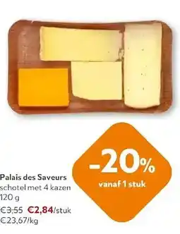 OKay Palais des Saveurs schotel met 4 kazen 120 g aanbieding