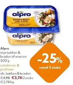 OKay Alpro soja bakken & braden of smeren 500 g aanbieding
