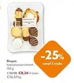 OKay Bisquis koekjesassortiment 155 g aanbieding