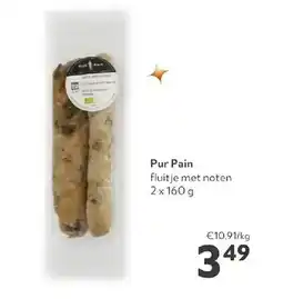 OKay Pur Pain fluitje met noten 2 x 160 g aanbieding