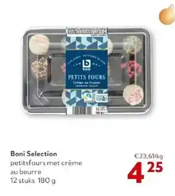 OKay Boni Selection petitsfours met crème au beurre 12 stuks aanbieding