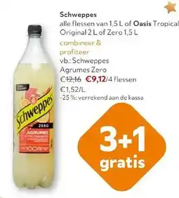 OKay Schweppes Agrumes Zero aanbieding