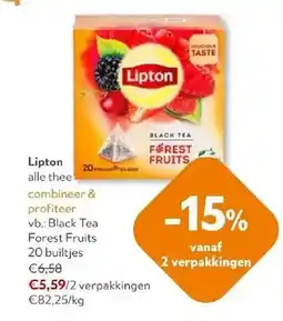 OKay Black Tea Forest Fruits 20 builtjes aanbieding