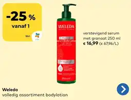 Bio Planet Weleda verstevigend serum met granaat aanbieding