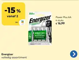 Bio Planet Energizer Power Plus AA aanbieding