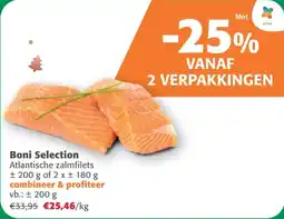 Comarkt Boni Selection Atlantische zalmfilets aanbieding