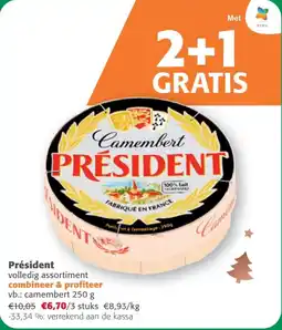 Comarkt Président aanbieding