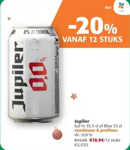 Comarkt Jupiler 0,0 % vol aanbieding