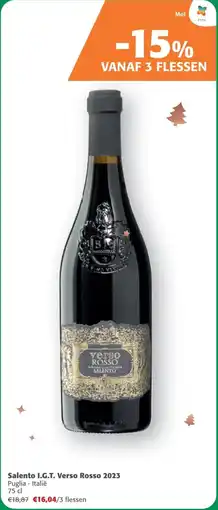 Comarkt Salento I.G.T. Verso Rosso 2023 Puglia aanbieding