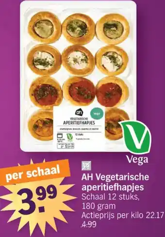 AH Vegetarische aperitiefhapjes