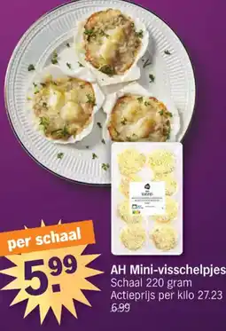 Albert Heijn AH Mini-visschelpjes aanbieding