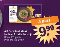 Albert Heijn AH Excellent steak tartaar Aziatische stijl aanbieding