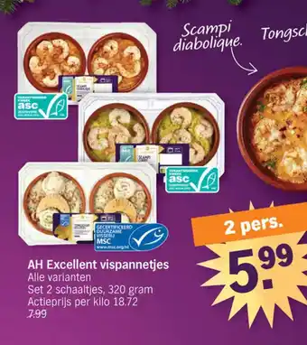 AH Excellent vispannetjes